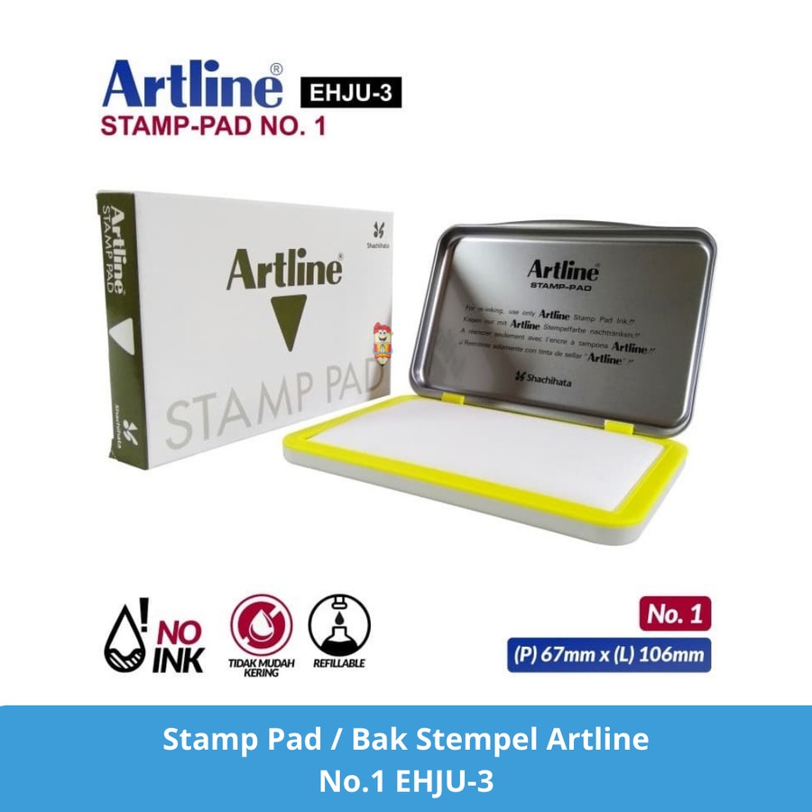 

Stamp Pad / Bak Stempel Artline No.1 EHJU-3