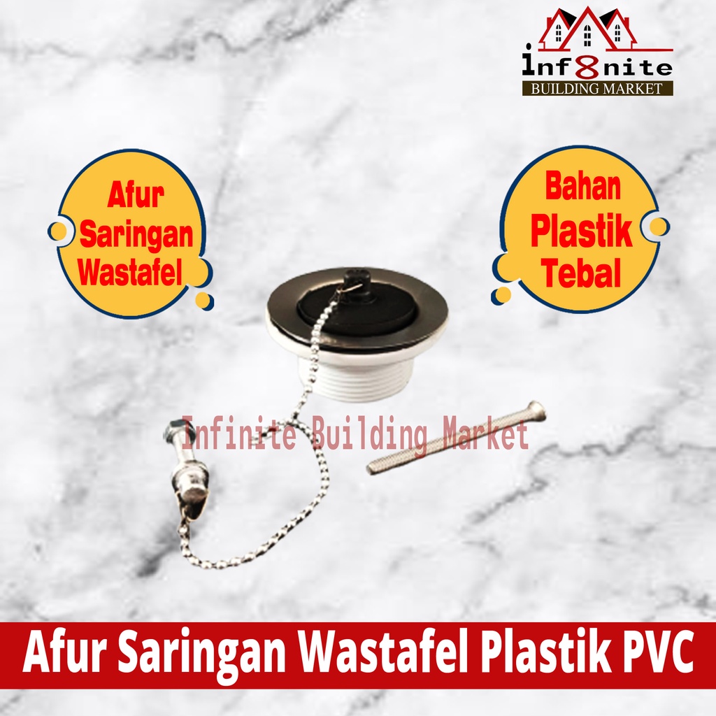 Afur Saringan Wastafel Cuci Tangan Saringan Cuci Piring Plastik PVC
