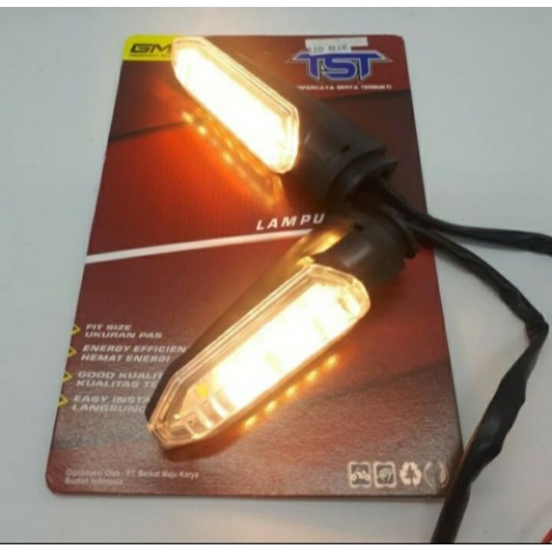 Sen Led Running Model Cb150r Vario 150 ninja vixion cbr 150 cbr 250 universal semua motor bisa