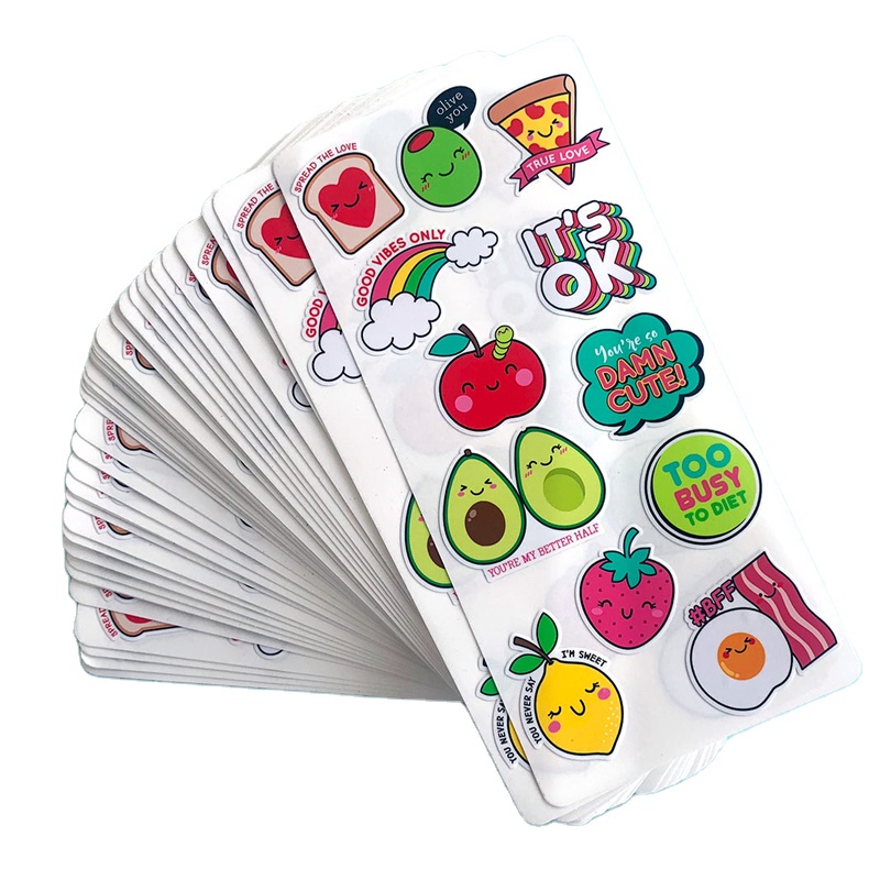 

Cetak Stiker|Bahan Vinyl Transparan A3+ / Lembar
