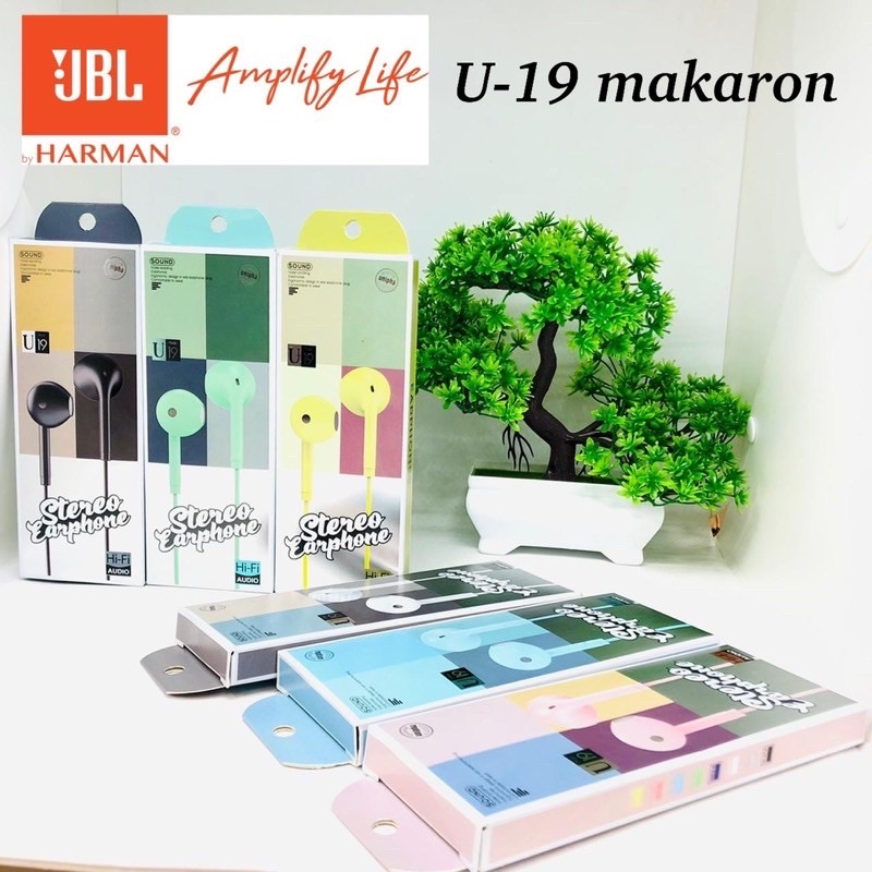 PROMO HANDSFREE U19 MAKARON PACKING PANJANG CHROOM