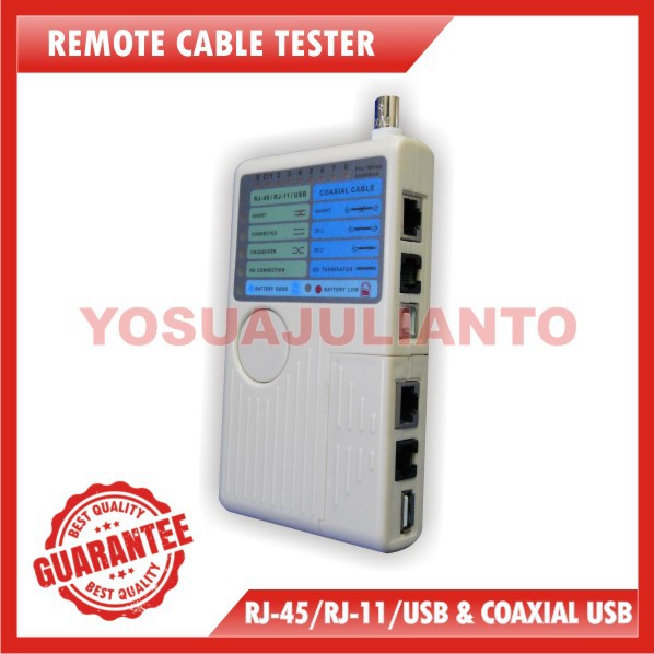 REMOTE CABLE TESTER - LAN TESTER