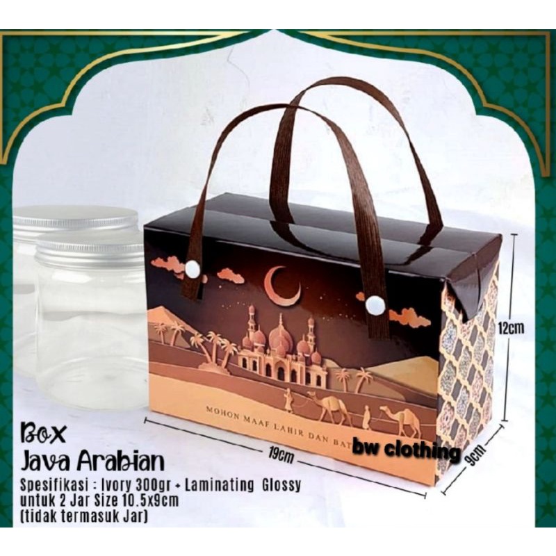 

Dus Lebaran - Box Lebaran - Packaging Lebaran Idul Fitri J.A. 2 jar