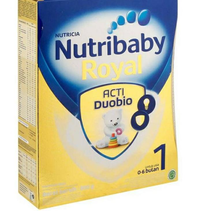 

[KODE ZDZIQ] Nutribaby Royal 1 Royal 2 Acti Duobio 400gr tahap 1 tahap 2 (0-6 bulan/6-12 bulan)