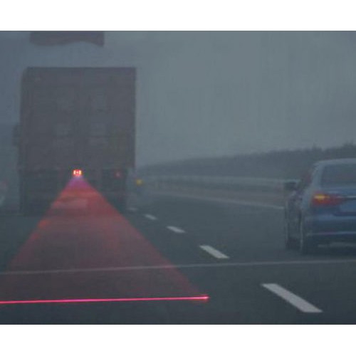 Pattern Anti-Collision Car End Rear Tail Fog Driving Laser Caution Light