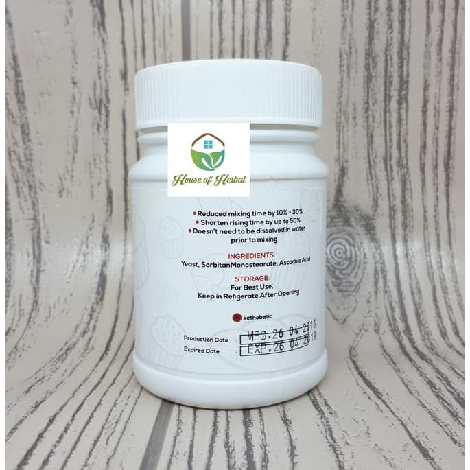 

Toko-Bahan-Kue- Ketobetic Dry Instant Yeast Ragi Kering Tanpa Gula 150Gr -Terlengkap-Termurah-