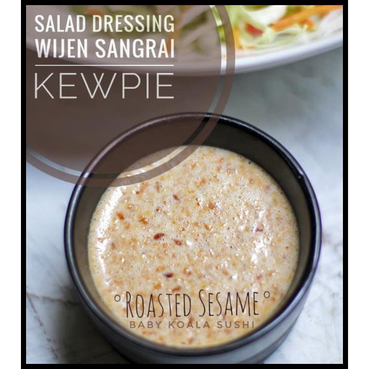 

HOT SALE Kewpie 1Liter Salad Dressing Roasted Sesame | Wijen Sangrai Terbaik terjamin