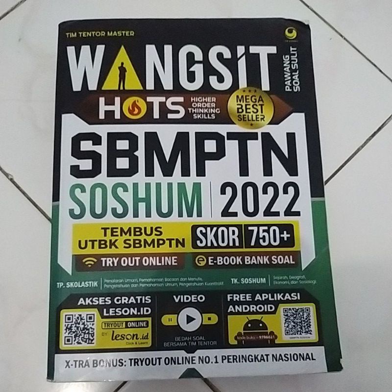 Buku WANGSIT SBMPTN SOSHUM (preloved)