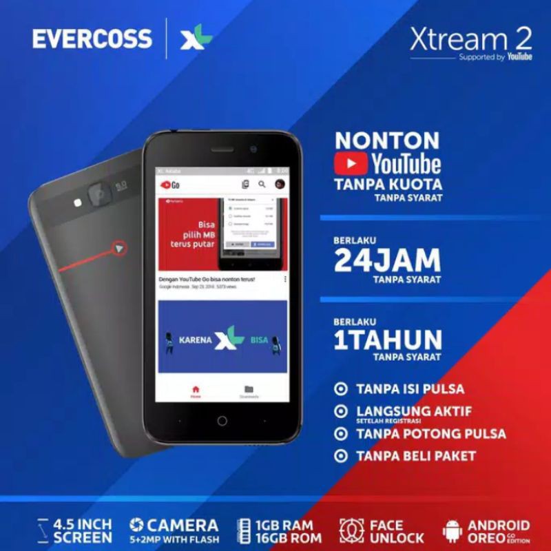 EVERCOSS XTREAM 2 S45B