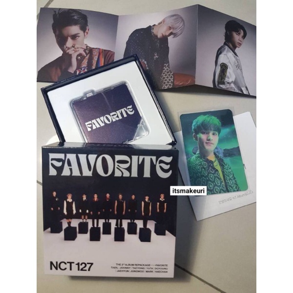 NCT 127 Kihno/Kit Favorite Poetic version Mark PC Only Photocard