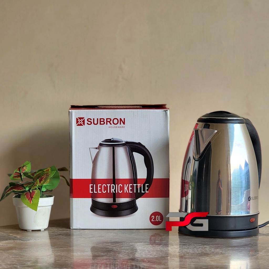 Jual SUBRON Teko Listrik / Pemanas Air / Electric Kettle 2 Liter