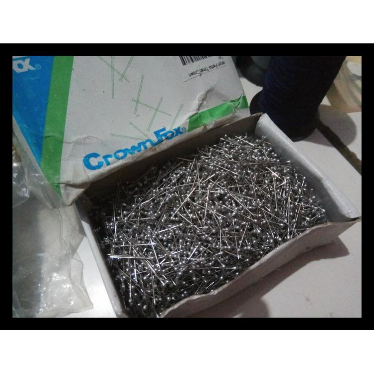 100%TERLARIS JARUM PENTUL WIJEN PAKU SILVER MINI KECIL PENDEK TAJAM PREMIUM NEWEY 100% TERMURAH