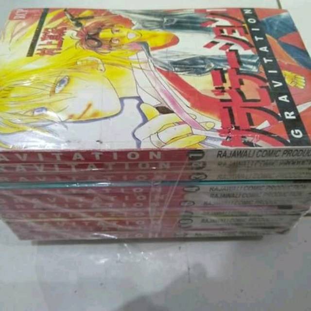 Komik BL YAOI Shounen ai Gravitation (Harga Set)