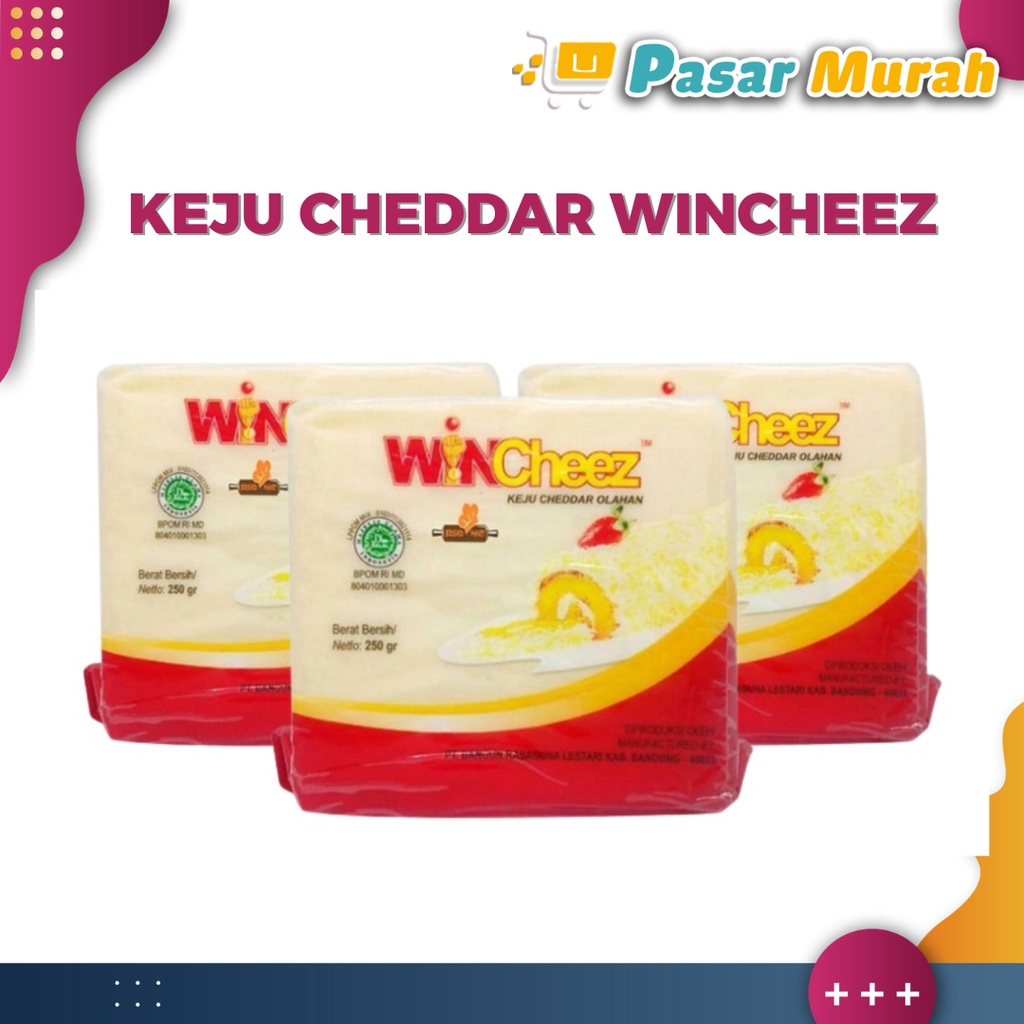 

Wincheez Keju Cheddar Olahan 250 Gram