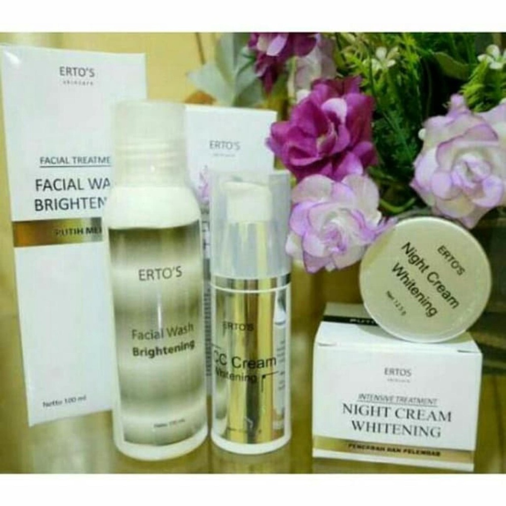 PAKET PERAWATAN WAJAH LENGKAP ERTOS SKIN CARE