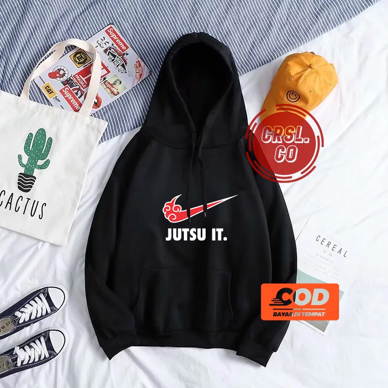 HOODIE ANIME  // HODIE ANIME // HOODIE NIKE JUTSU IT // HODIE NIKE COD