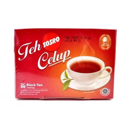 

TEH CELUP SOSRO ISI 30 BLACK TEA TEH HITAM