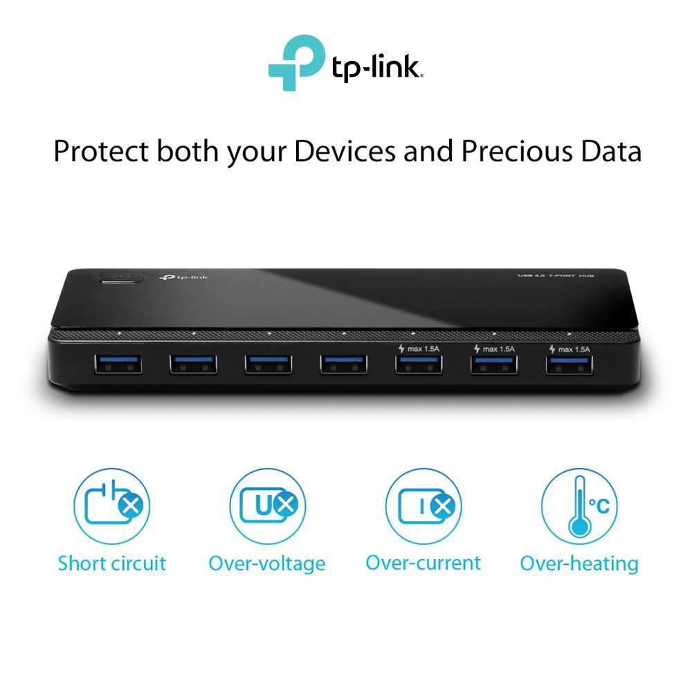 TP-Link UH700 USB 3.0 7-Port Hub