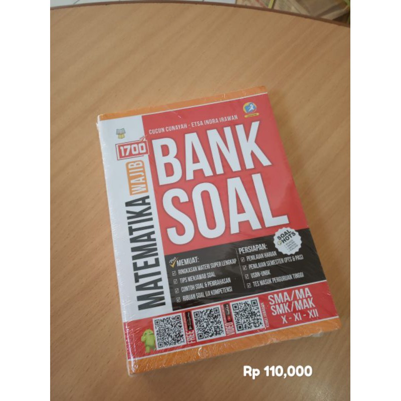 1700 Bank Soal Matematika Wajib SMA, SMK, MA K-13