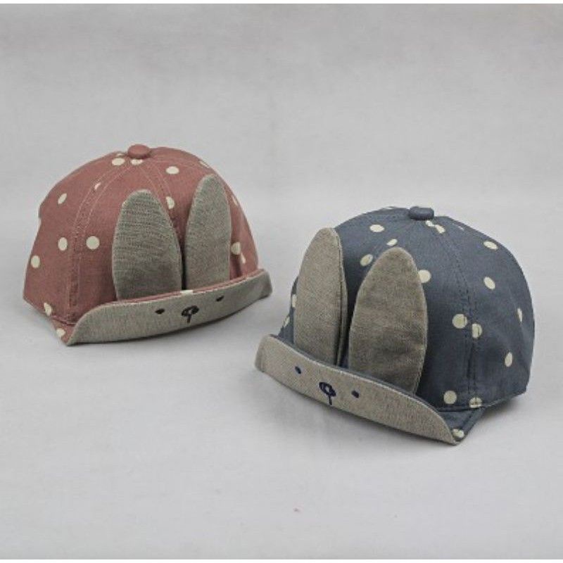 Topi Anak Model Telinga Kelinci Rabbit Ear Hat baseball cap