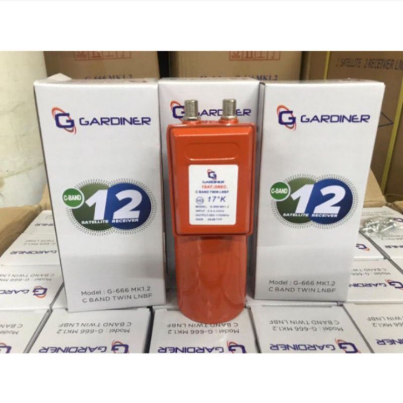 LNB C band 2 out Gardiner 1in 2 dual satelit cband