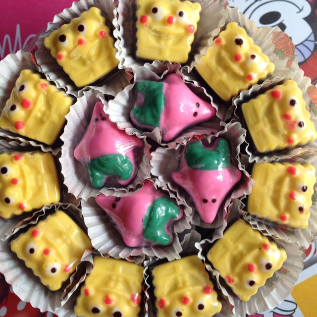 

restock chocolate praline sponge bob 500gr