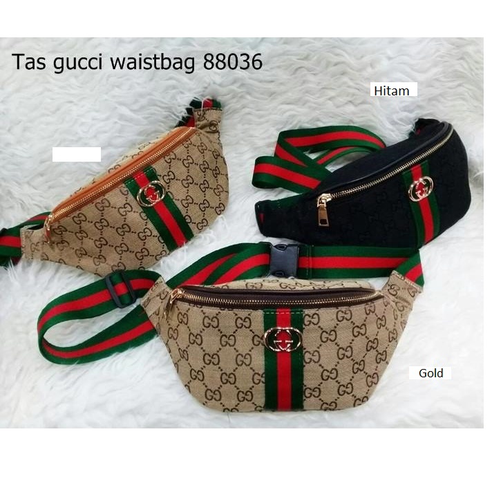 WaistBag G8803 Tas Pinggang Canvas super uk P35xT13