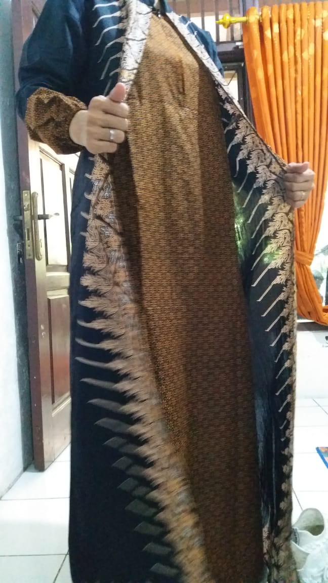 {promo Hari Ini}batik Couple Keluarga Sania Ruffle Ori Motif Modangtermurah Dishopee