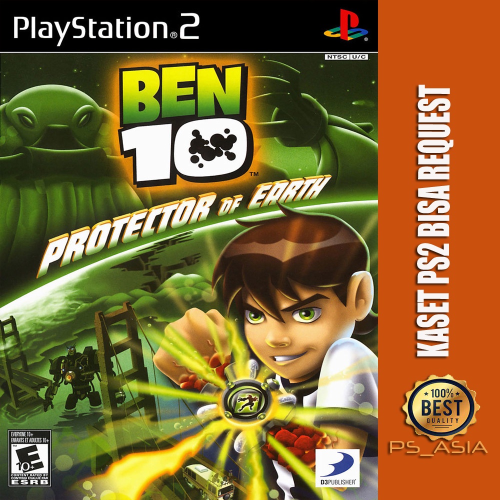 Kaset ps 2 Ben 10 - Protector of Earth