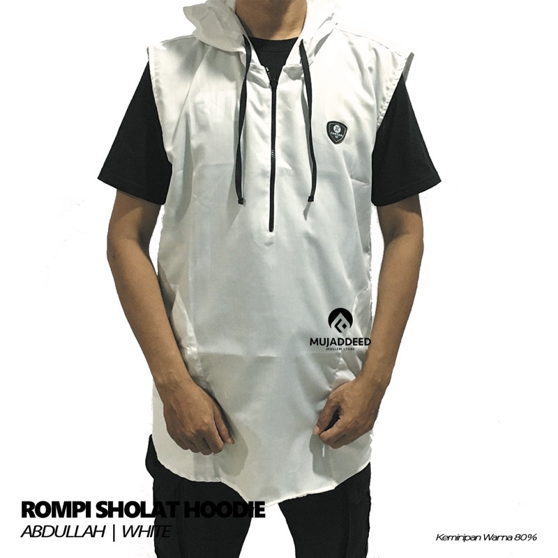 Rosal Rompi Sholat Hoodie Abdullah | Baju Shalat Pria Muslim