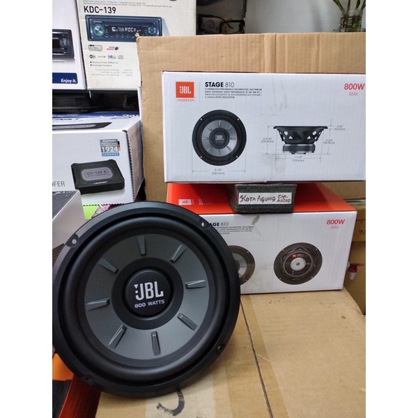 subwoofer 8inch jbl stage 810