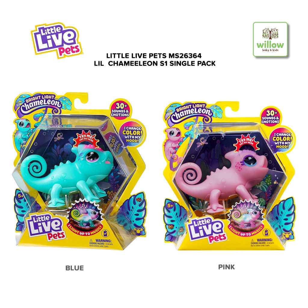 Little Live Pets MS26364 LLP Lil CHMLN S1 SGL PK Sunny