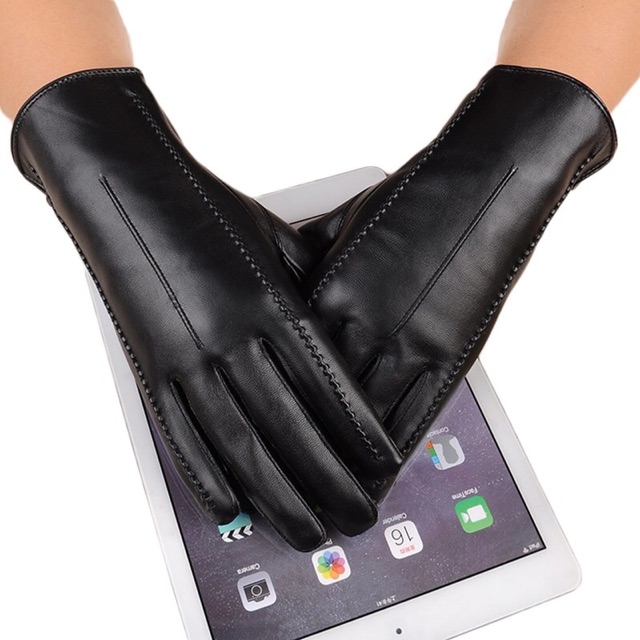 RESTOCK IMPORT MOLLAD Glove Leather Woman New Sarung tangan kulit touchscreen musim dingin lapis bulu