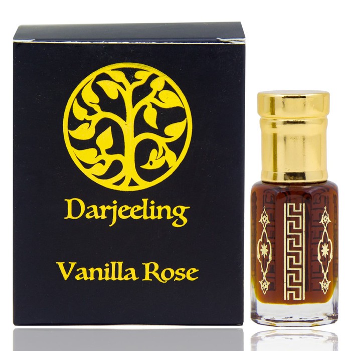 6ml vanilla rose parfum oil / minyak wangi vanilla mawar arab