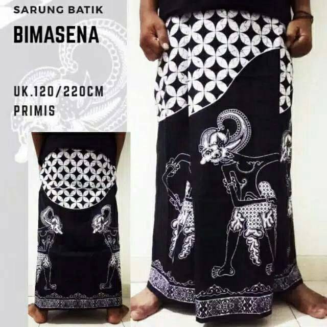 SARUNG BATIK HALUS MOTIF WAYANG