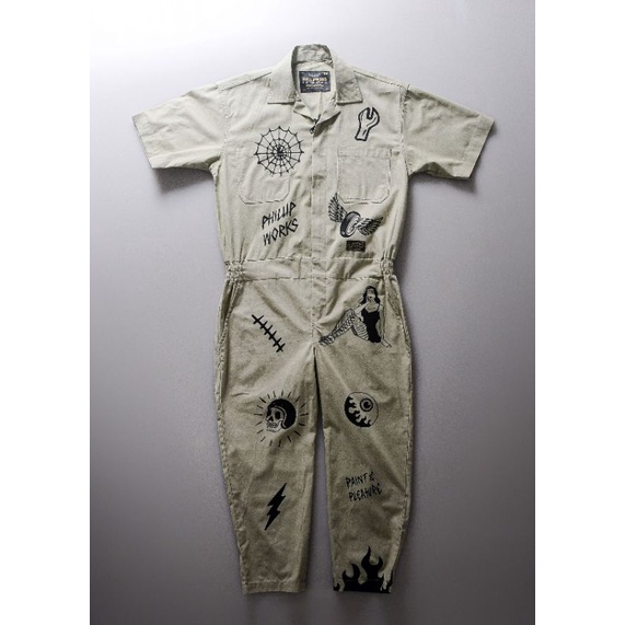 STHIRA | IRVINE JASTA OVERALL PHILLIP WORKS | JUMPSUIT LENGAN PENDEK | LIMITED EDITION