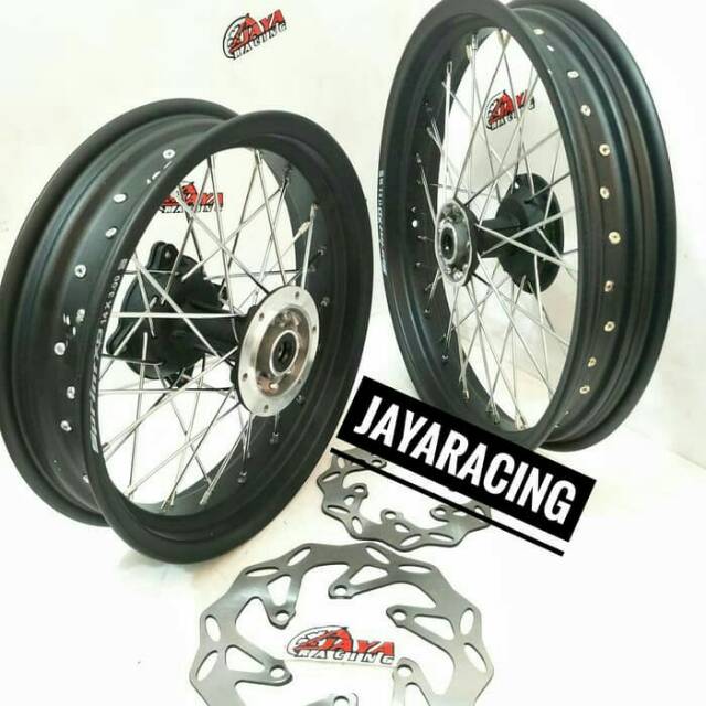 Velg Ring 300 250 Ring 14 17 Honda Crf 150 L Plus cakram dan stel velg bisa Reguest warna