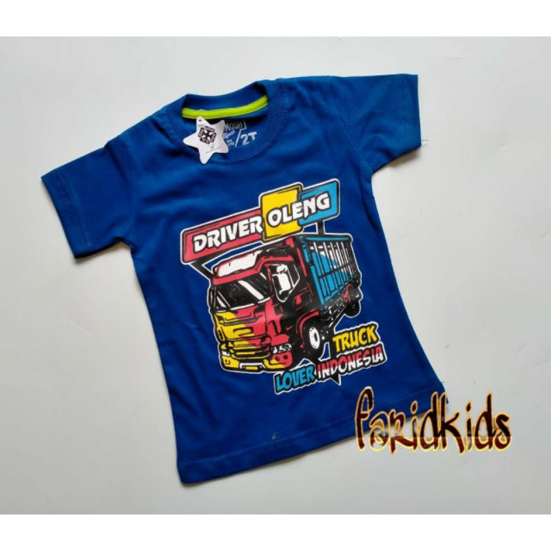 (COD)GROSIR KAOS ANAK|| KAOS TRUK OLENG||KAOS VIRAL||KAOS ANAK MURAH