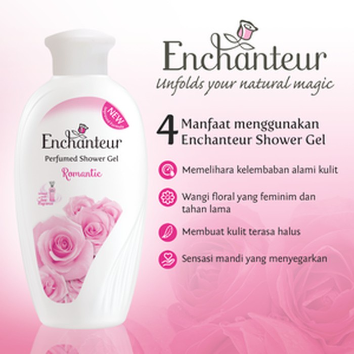 ENCHANTEUR Romantic Shower Gel Sabun Mandi Cair