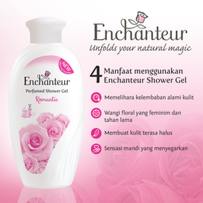 ENCHANTEUR Romantic Shower Gel Sabun Mandi Cair