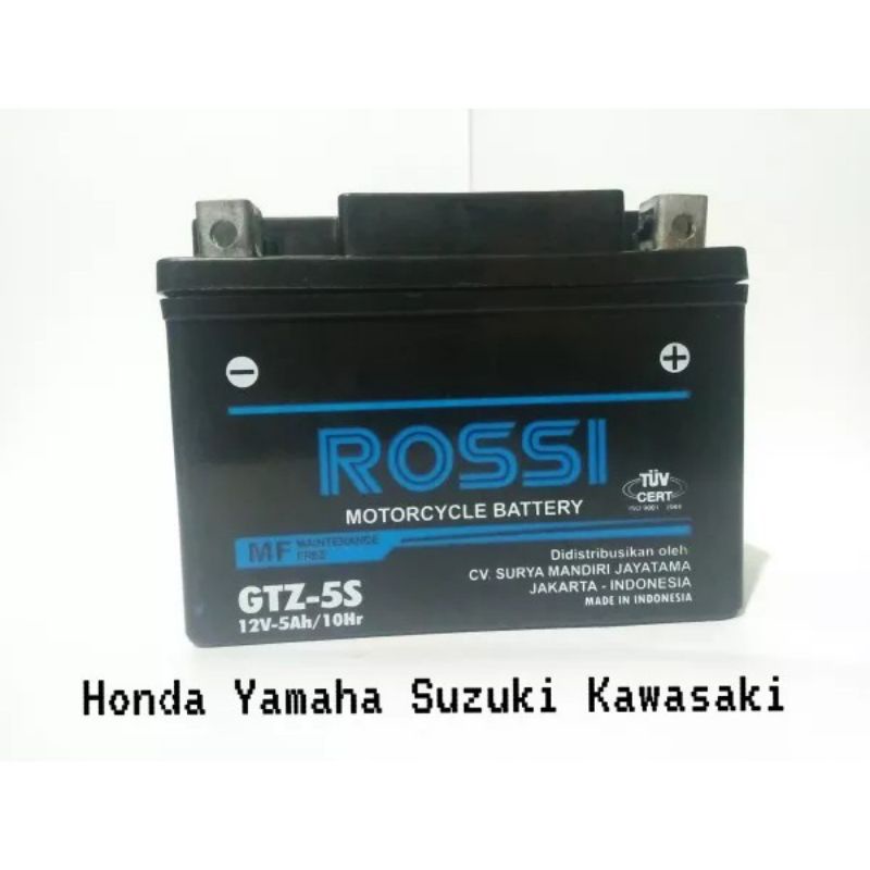 Accu atau aki kering motor