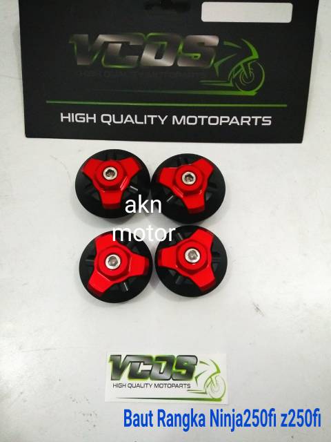 Cover rangka vcos model bikers kawasaki ninja 250 2013-2017 z250