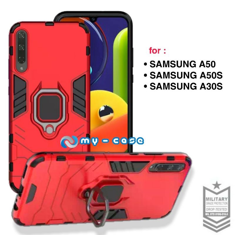 Hard Case Samsung A50 A50S A30S Iron Case Panther Predators Hybrid