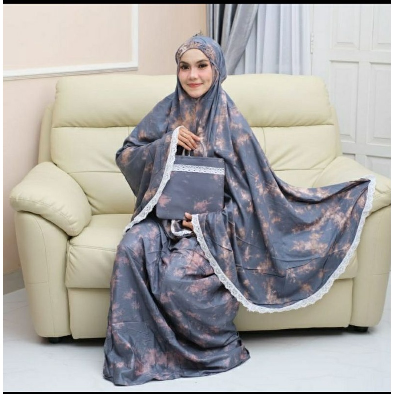 MUKENA BALI JUMBO RAMPEL