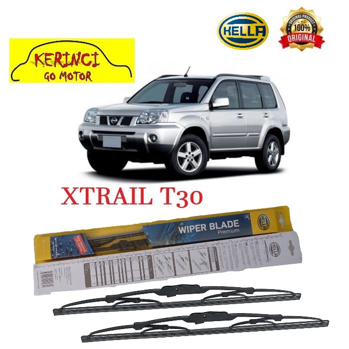 WIPER NISSAN XTRAIL T30 HELLA PREMIUM 24&quot; &amp; 16&quot; WIPER SEPASANG