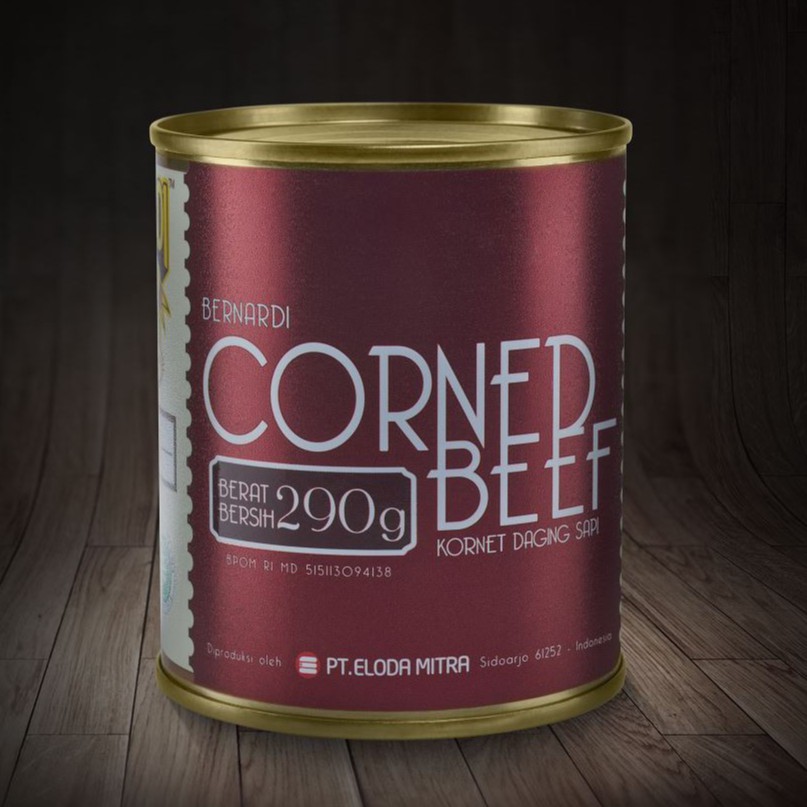 

Bernardi Corned Beef Kaleng 290gr