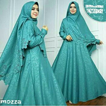 Baju Gamis Wanita Syari Ukuran Fit To Xl M L Baju Muslim Gamis