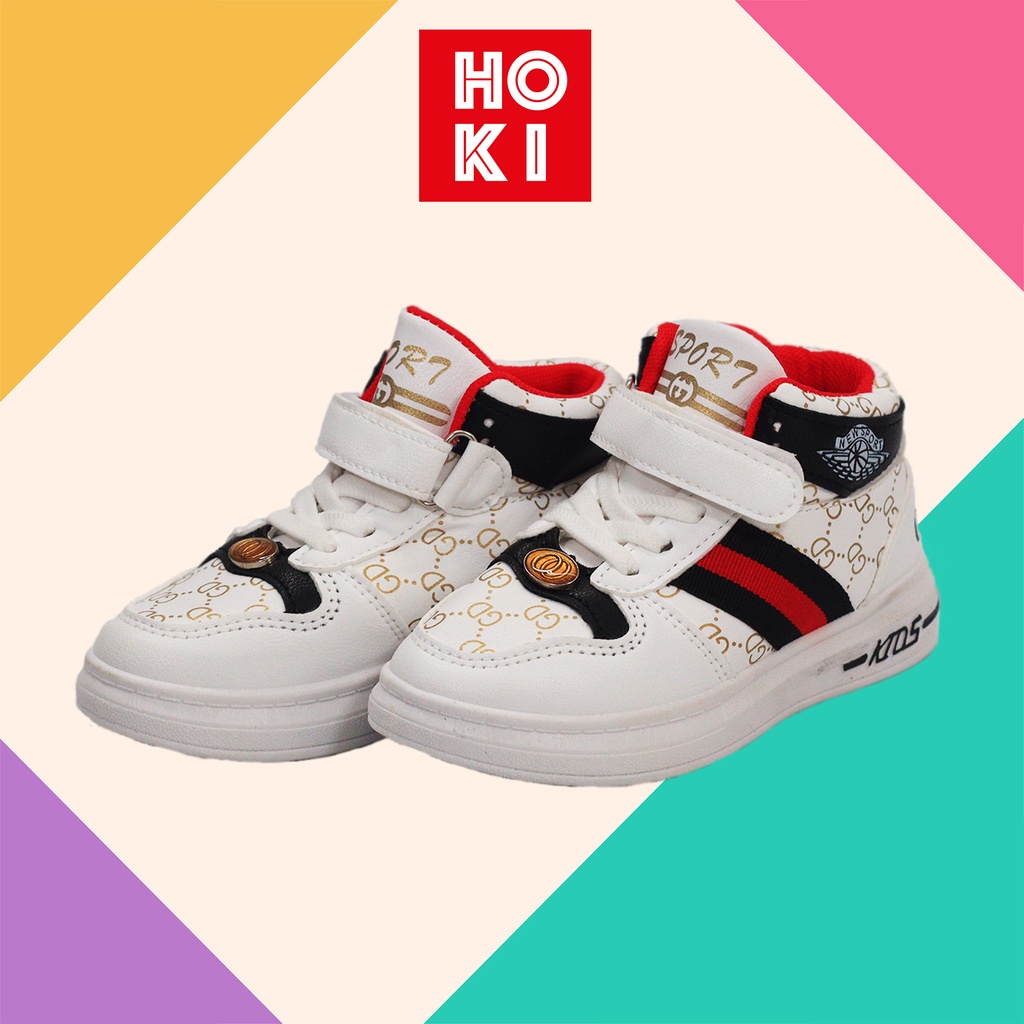 Sepatu Sneakers Anak GDGGI / Sneaker / Sepatu Sekolah / Sepatu Sneakers Tinggi / Sepatu High Sneaker