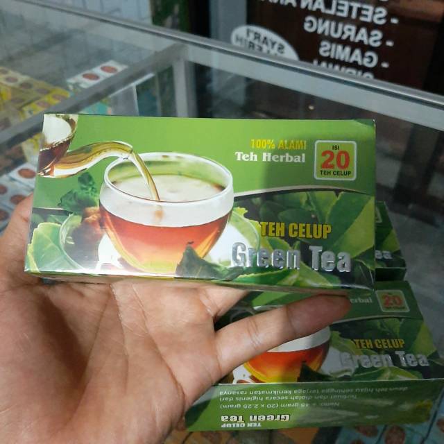 GREEN TEA TEH CELUP HERBAL