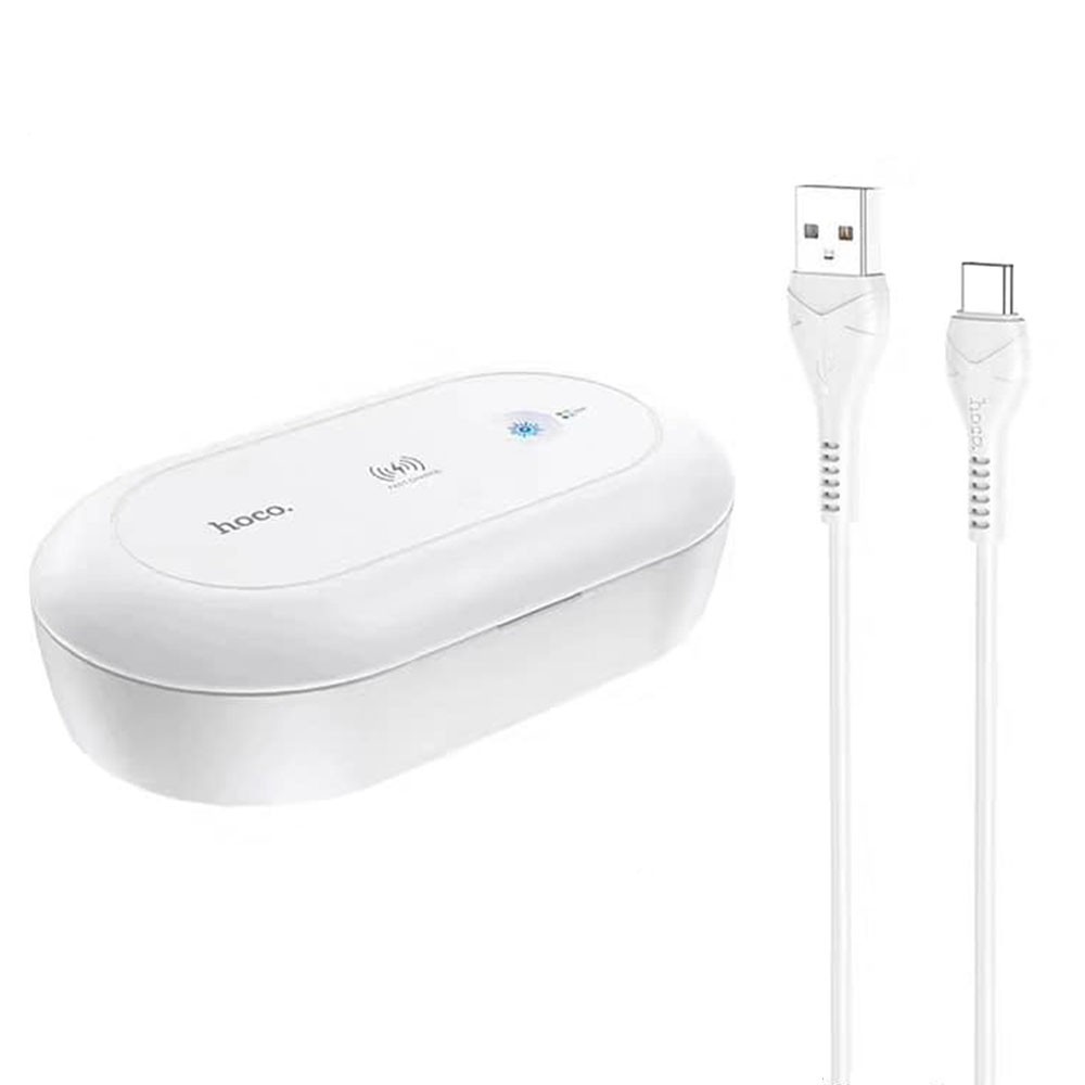 

UV Sterilizer & Wireless Charger Hoco Disinfectant Hp Gadget Universal